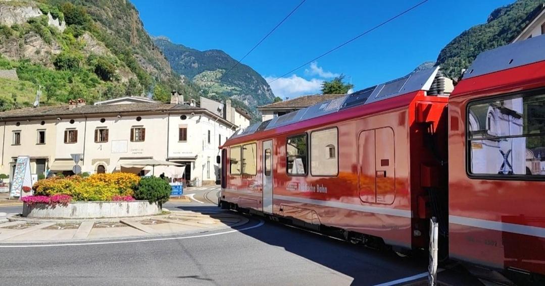 Il Girasole Apartment Tirano Bagian luar foto